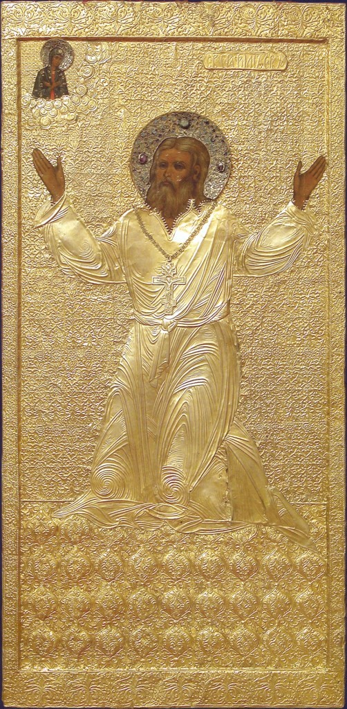 Икона прп.Серафима Саровского 1912 г. Пещерный храм
